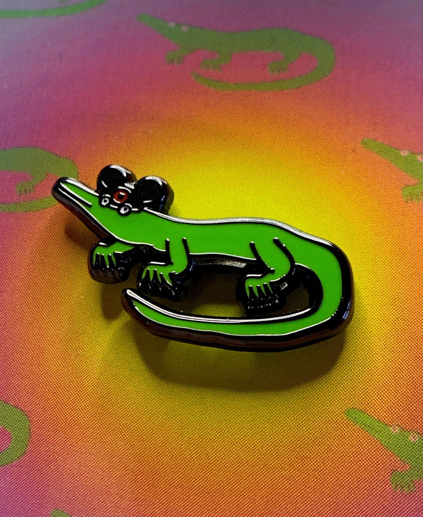 Tiny Little Lizard Enamel Pin