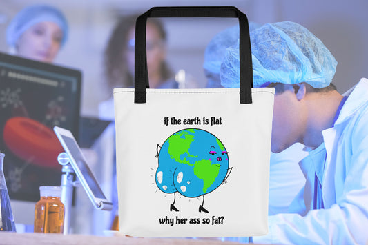 Flat Earth Tote